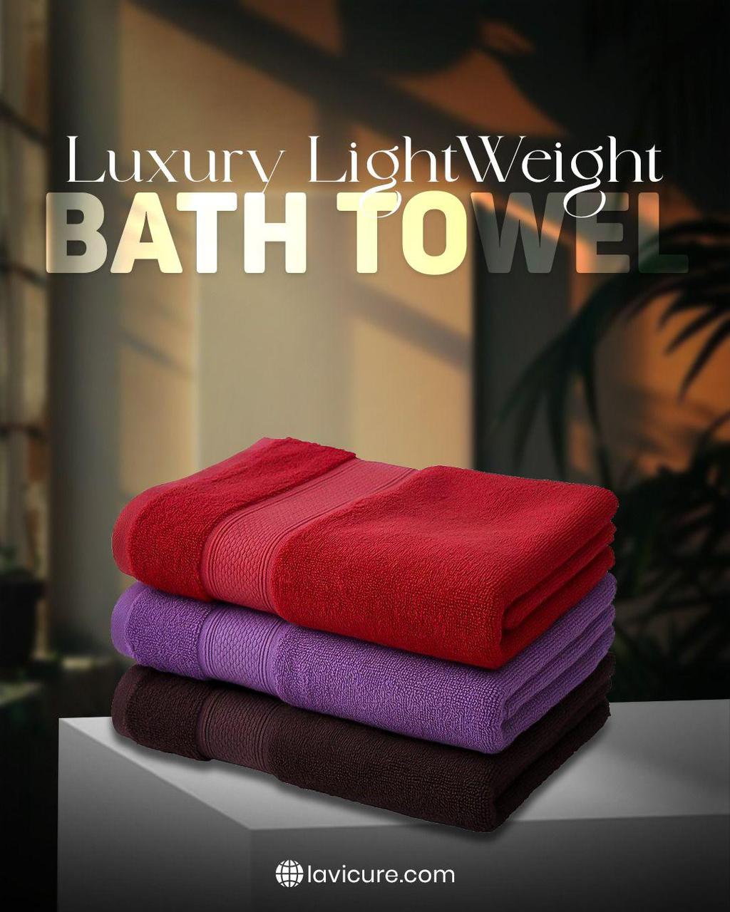 Luxury Lightweight Bath Towel