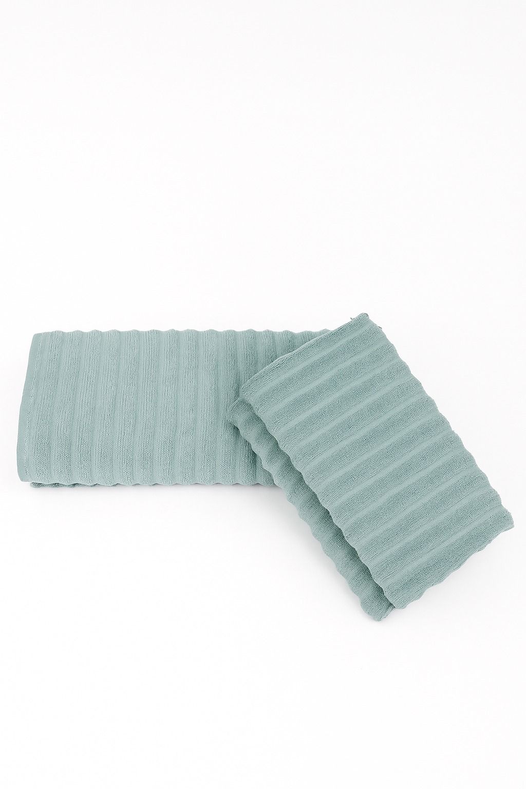 Cozyart Sage Green Bath Towels