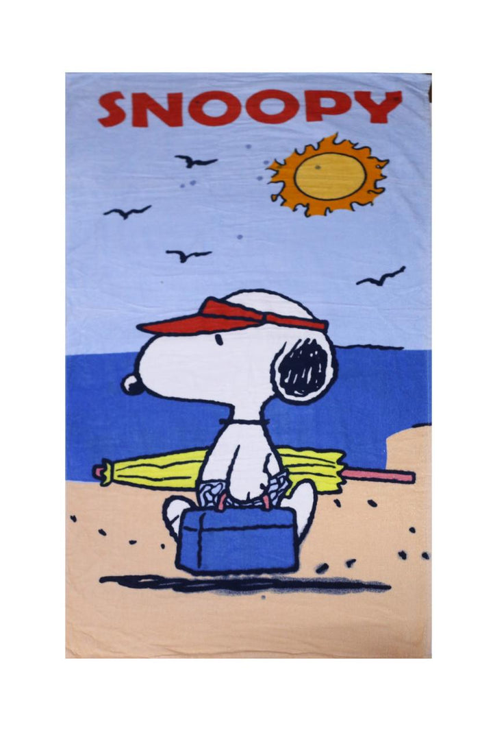 Snoopy Beach Day Printed Towel