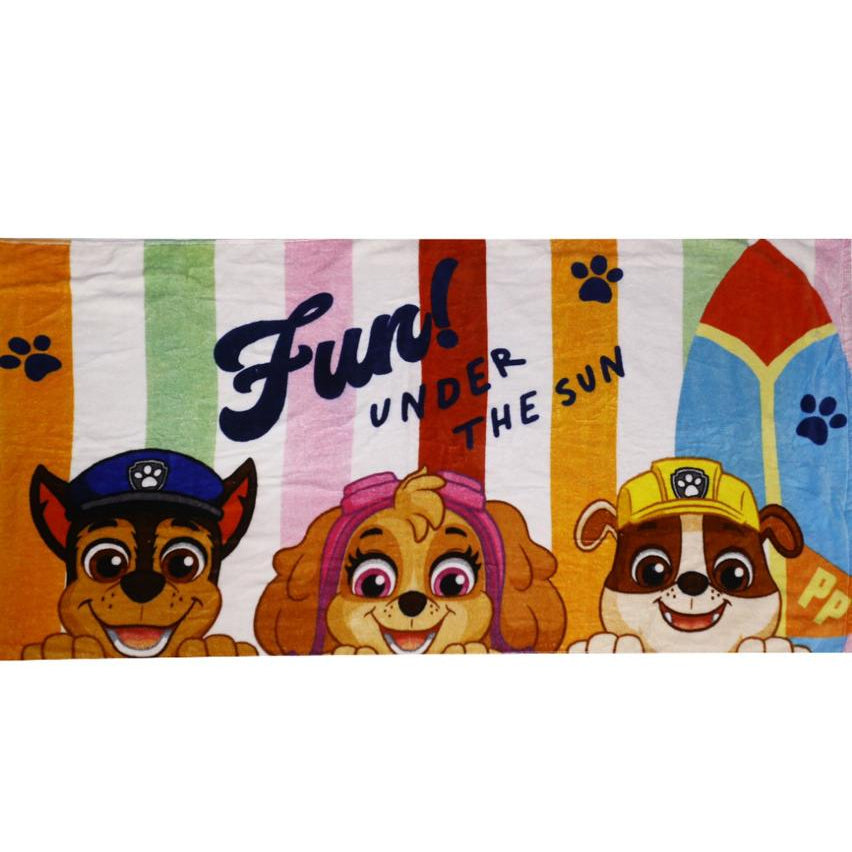 Paw Patrol “Fun Under the Sun” Printed Beach Towel - Limited Editin
