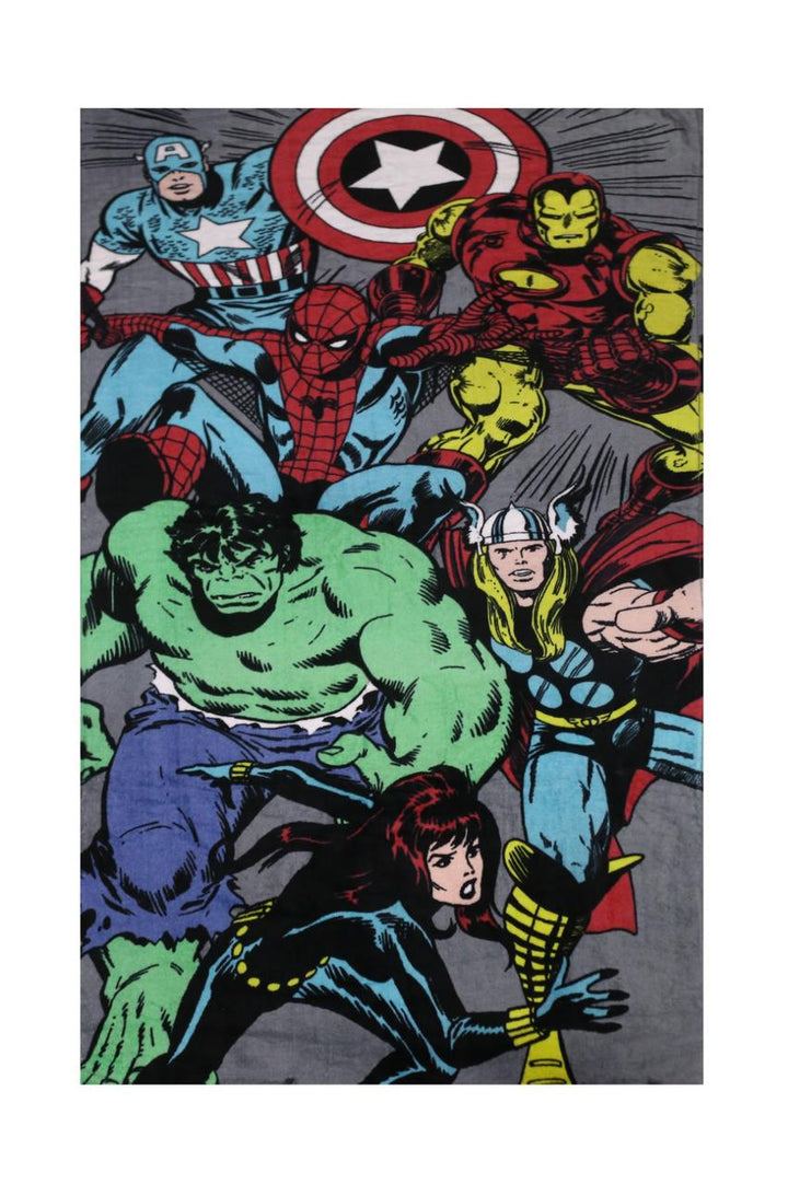 Marvel Superheroes Action Printed Beach Towel - Limited Edition