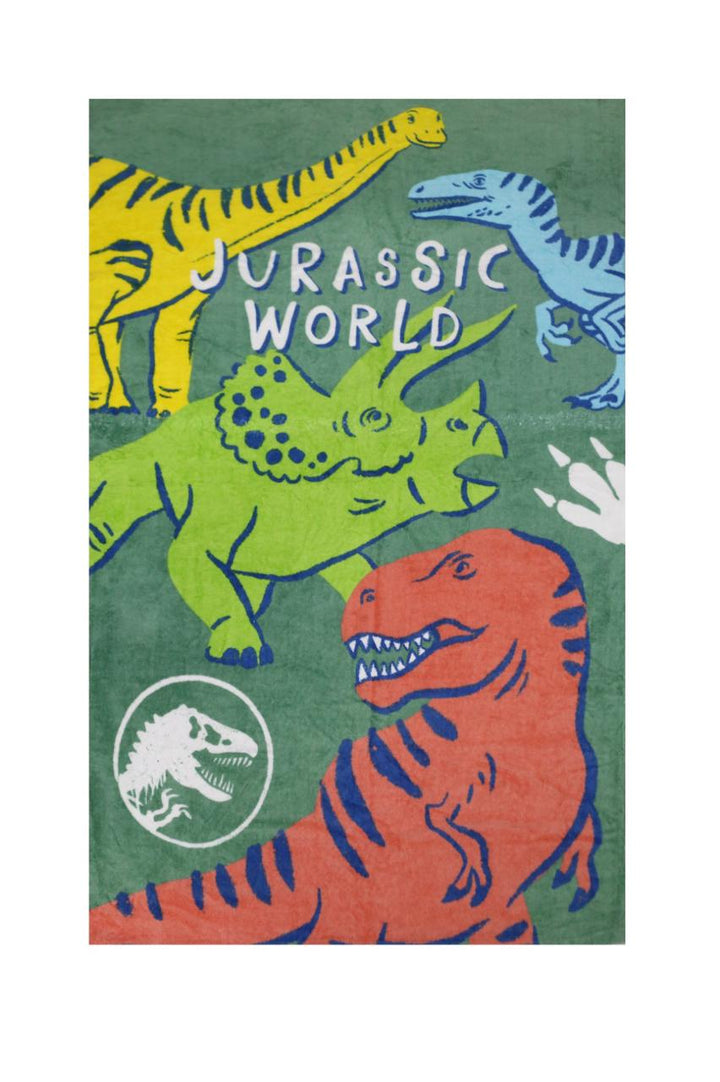 Tyrannosaurus Rex Jurassic Park Colorful Printed Beach Towel