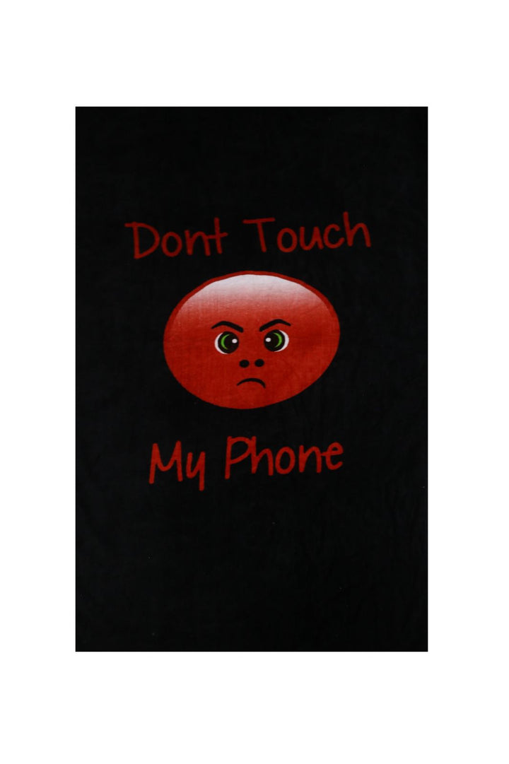 Don’t Touch My Phone Printed Towel