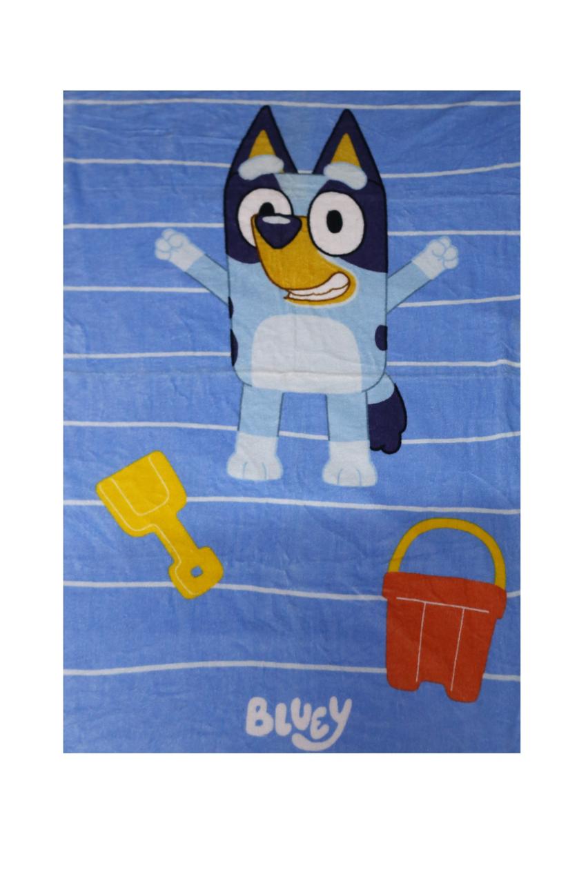 Bluey Cartoon Kids Printed Towel