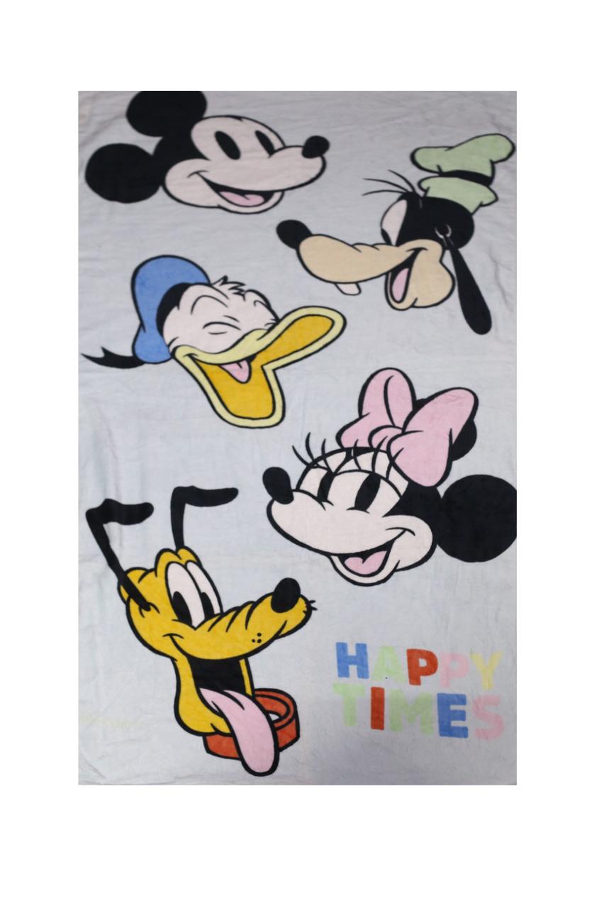 Disney Characters “Happy Times” Printed Towel
