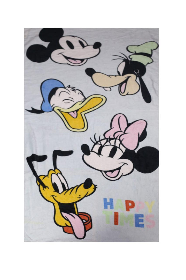 Disney Characters “Happy Times” Printed Towel