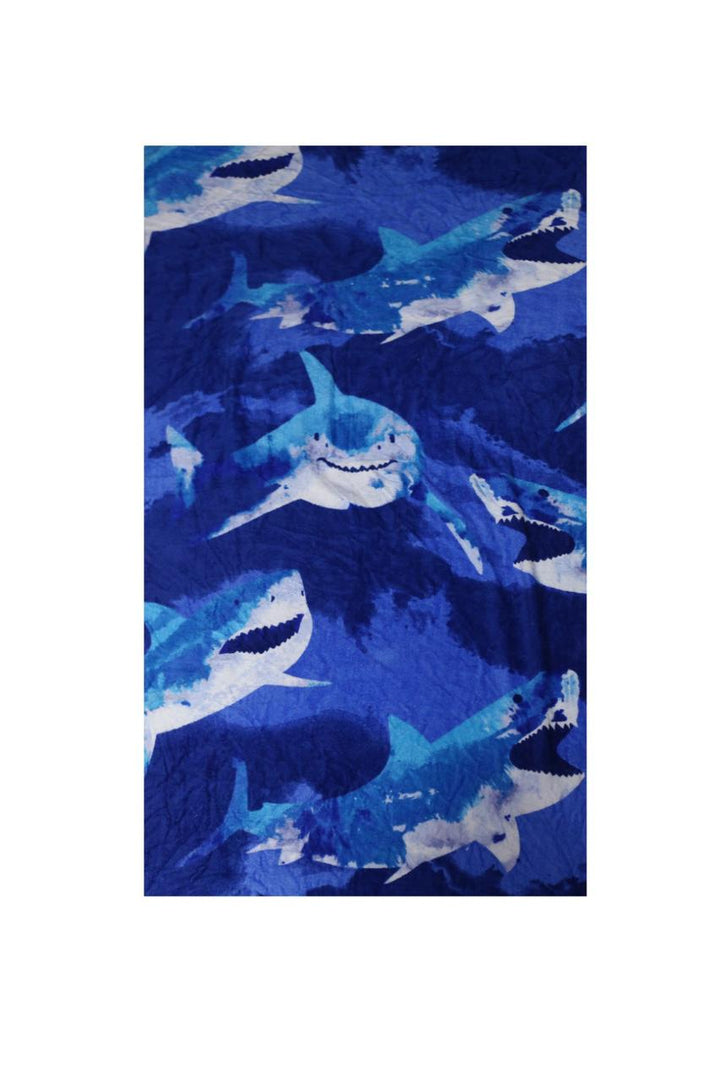 Ocean Shark Printed Towel - Limited Edition