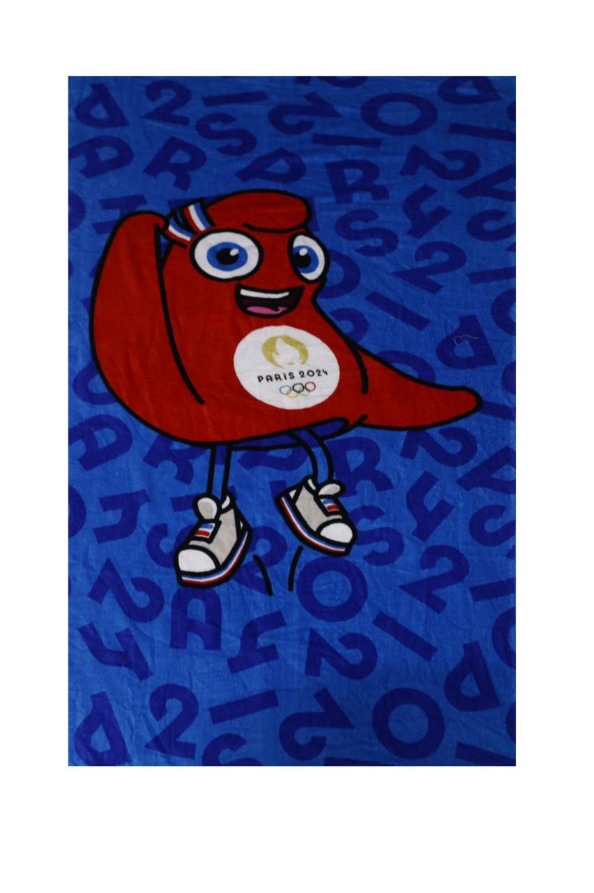Paris 2024 Olympics Mascot Printed Towel