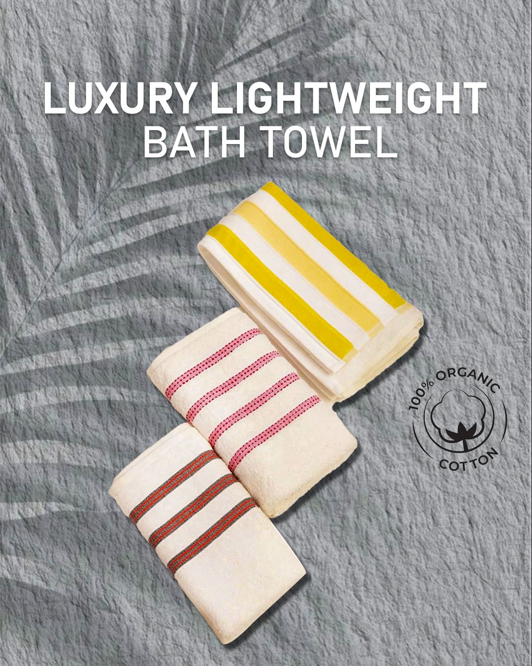 Luxury Lightweight Bath Towel